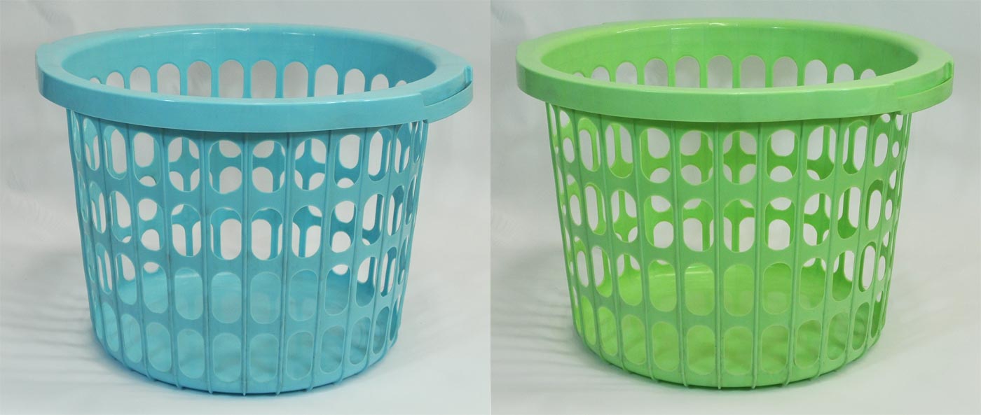 Sammelbehälter Wäschekorb Wäschesammler Wäschebehälter Korb Plastik