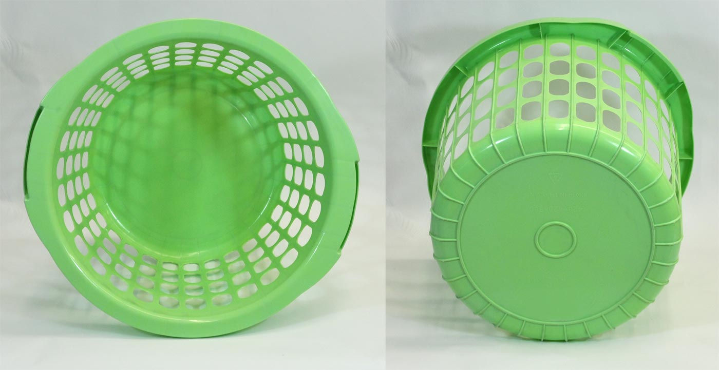 Wäschekorb Wäschesammler Behälter Korb Plastik Aufbewahrung