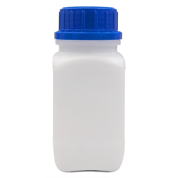 250 ml wide neck bottle with hazardous goods approval chemical resistant laboratory quality