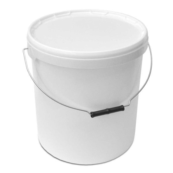 20 liter plastic bucket with lid
