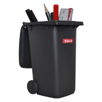 Mini poubelle 120 litres marron