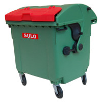 Mini poubelle 1100 litres vert