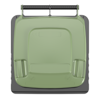 Sulo Couvercle standard pour MGB 120 litres vert