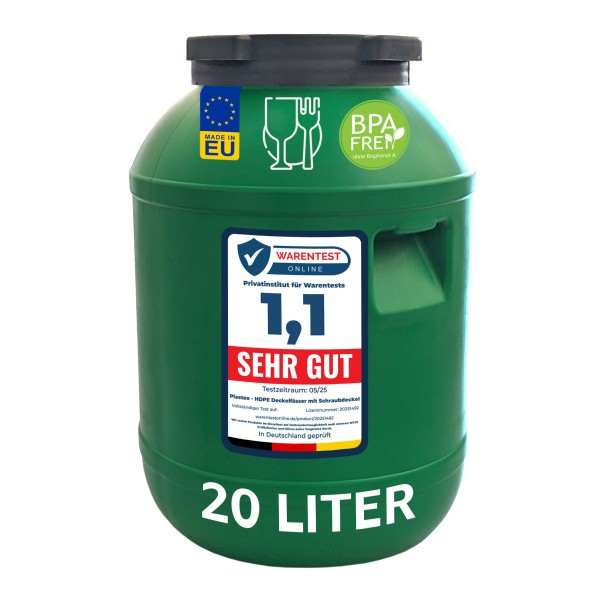 20 Liter Schraubdeckelfass