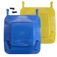 Weber lid for 120 litre wheelie bin, blue