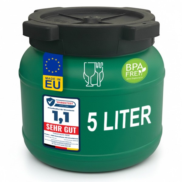 Fût à couvercle de 30 litres fabriqué en UE