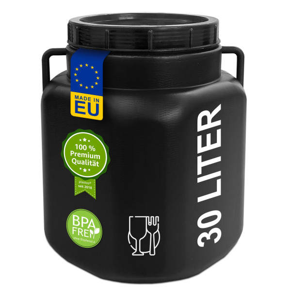 Fût à couvercle de 40 L, made in EU