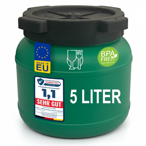 Fût à couvercle de 30 litres fabriqué en UE