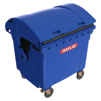 Sulo MGB 1100 avec couvercle rond bleu