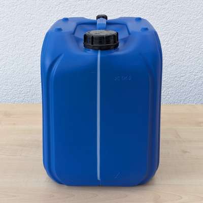 2x 20 Liter Kanister Blau – Lebensmittelecht, BPA-frei, Mit DIN61 Verschluss, Stapelbar