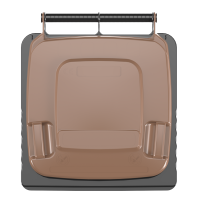 Sulo Couvercle standard pour MGB 120 litres marron