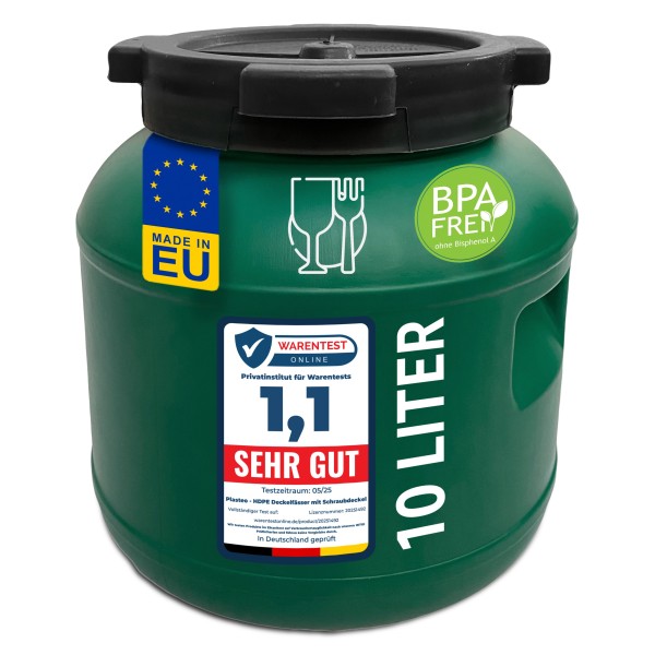 30 L lidded drum made in EU