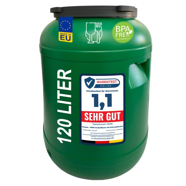 30 L lidded drum made in EU