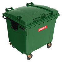 Sulo MGB 1100 avec couvercle plat vert