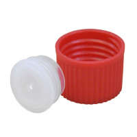 Bouchon avec insert réducteur DIN25 pour flacons à col étroit