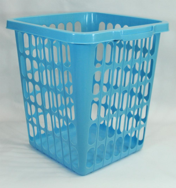Wäschekorb 40 Liter blau
