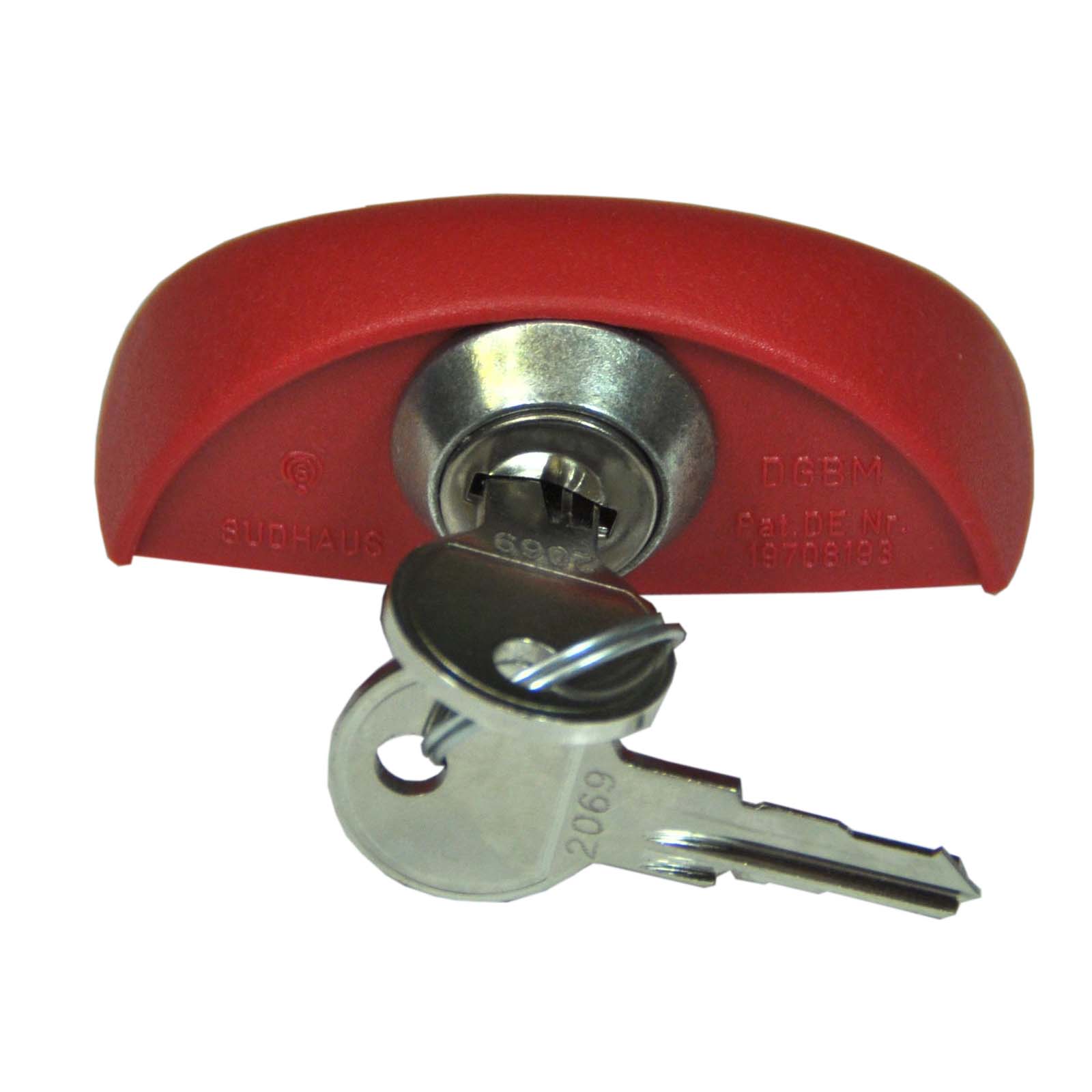 Sudhaus Schwerkraftschloss für Müllcontainer 1100 Liter mit Flachdeckel