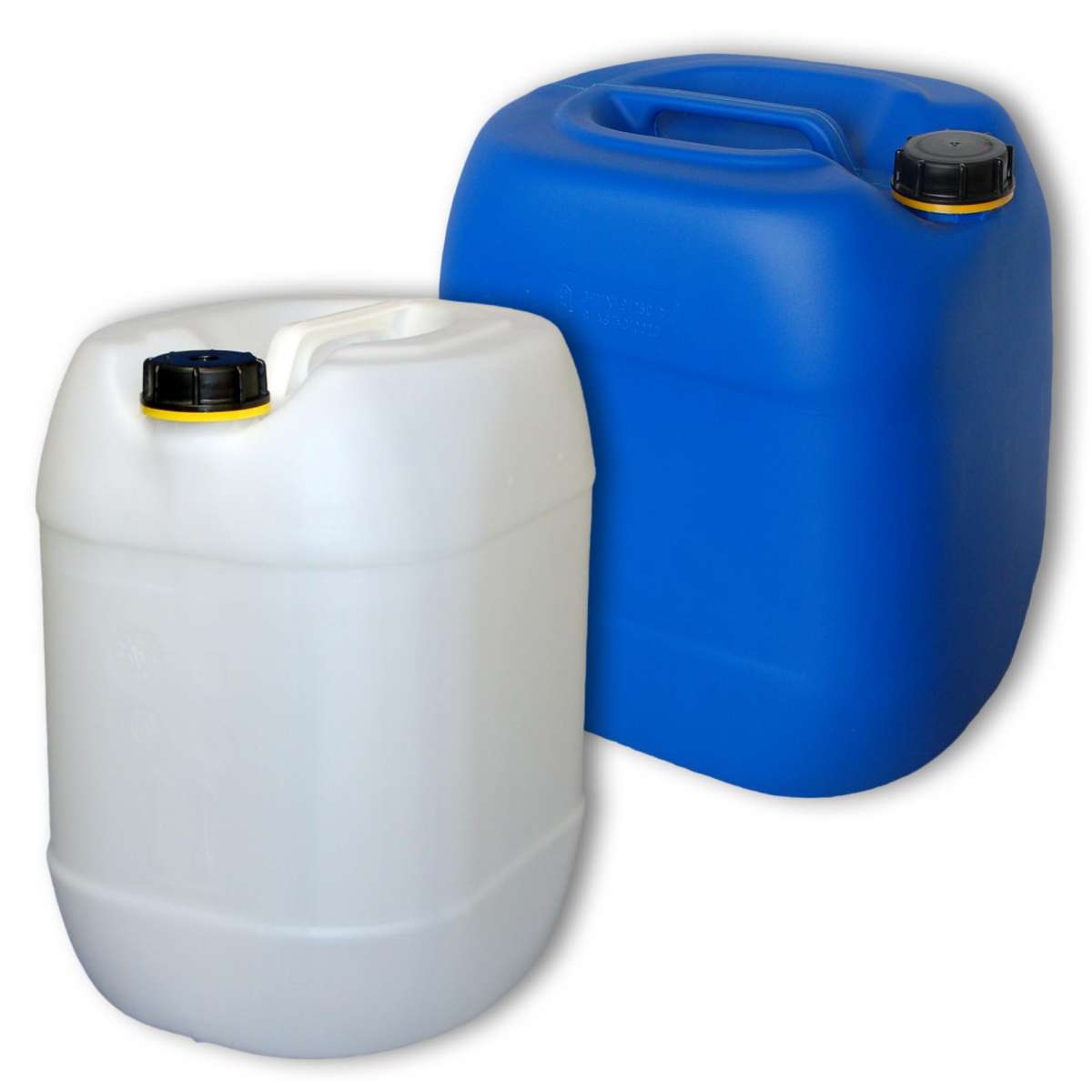 30 Liter Kanister in Naturweiß oder Blau Plasteelaste.DE