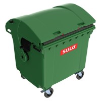 Sulo MGB 1100 avec couvercle rond vert