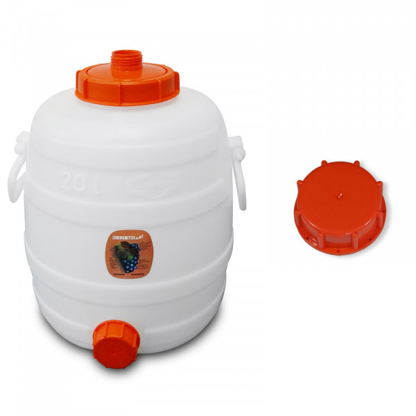 Gärfass 20 Liter mit Verschlußkappe