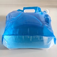 plasteo Faltbarer Wasserkanister 4x5L BPA-frei für Trinkwasser Camping Festival Garten stabil – Ansicht 3