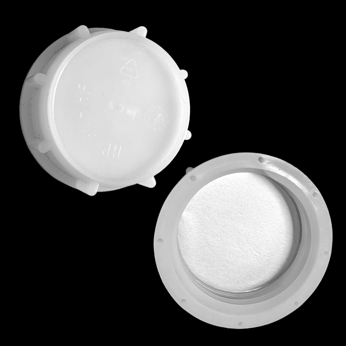 Plasteo Lot 4 Bidons Eau 10L – Sans BPA – Alimentaire – Fabriqué En Allemagne – ONU – Empilable – Bleu – Pour Camping, Jardin, Maison