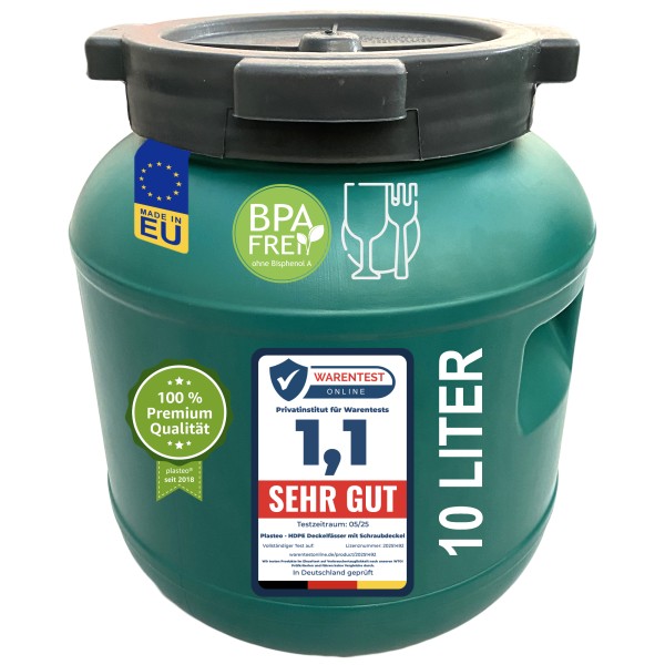 30 L lidded drum made in EU