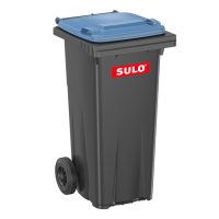 SULO® MGB 120 litres Poubelle gris avec bleu couvercle