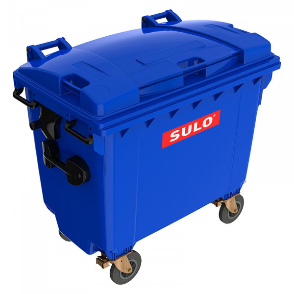Sulo MGB 660 mit Flachdeckel Blau