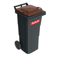 SULO® MGB 60 liter trash can grey with brown lid