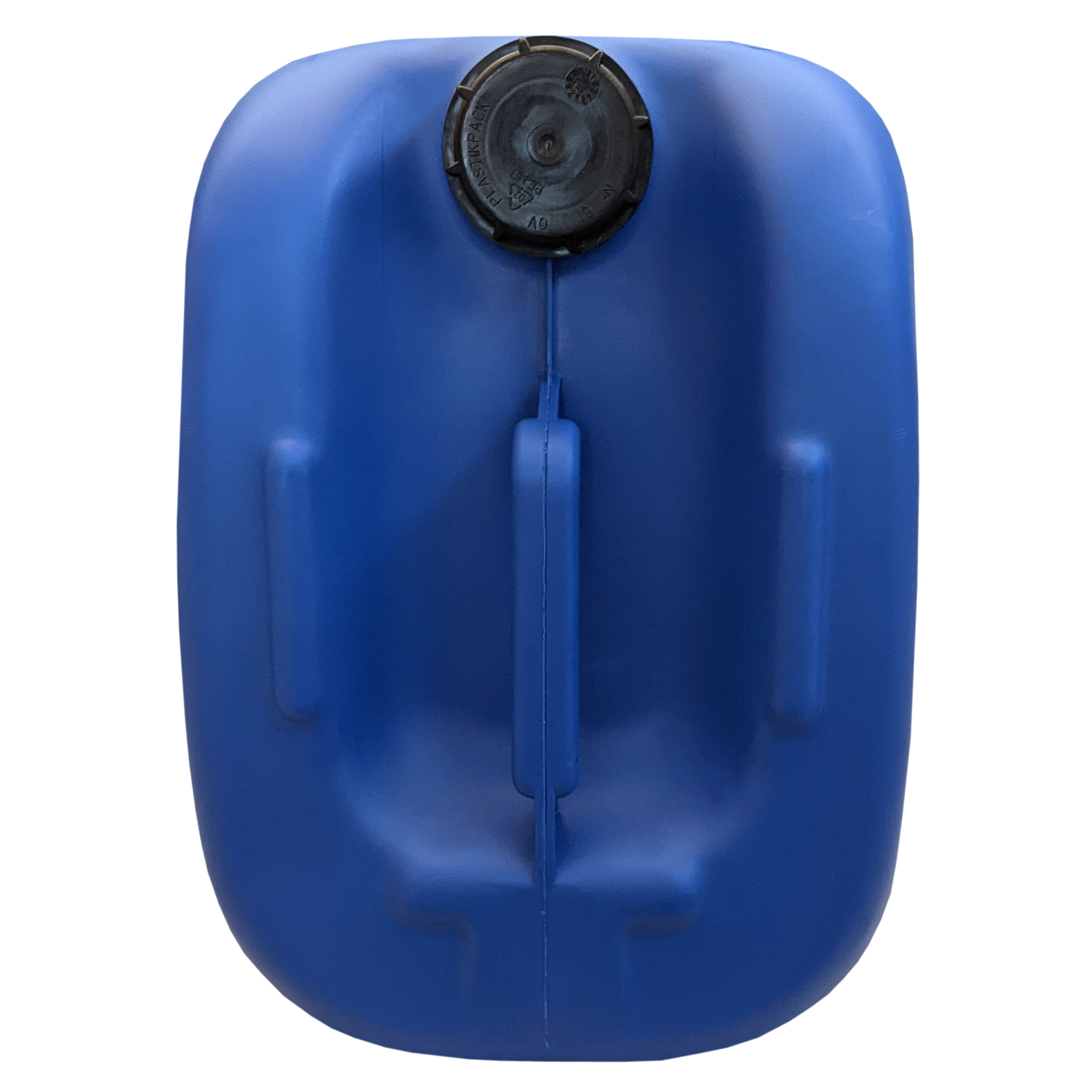 Bidon HDPE 30 l - Dimensions (mm) : 320 x 284 x 435 - filetage DIN60 - Bleu  - Matériel de laboratoire