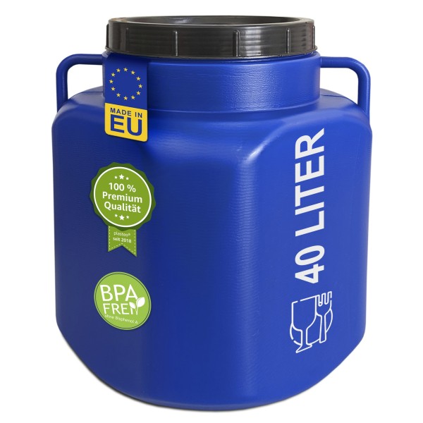 40 litre screw top drum Made in EU