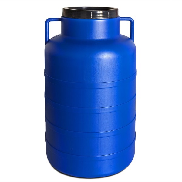 60 litre storage container with screw lid 60 Schraubdeckelfass round