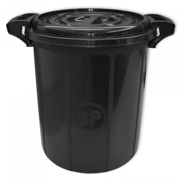 sturdy storage garbage can 38 liters