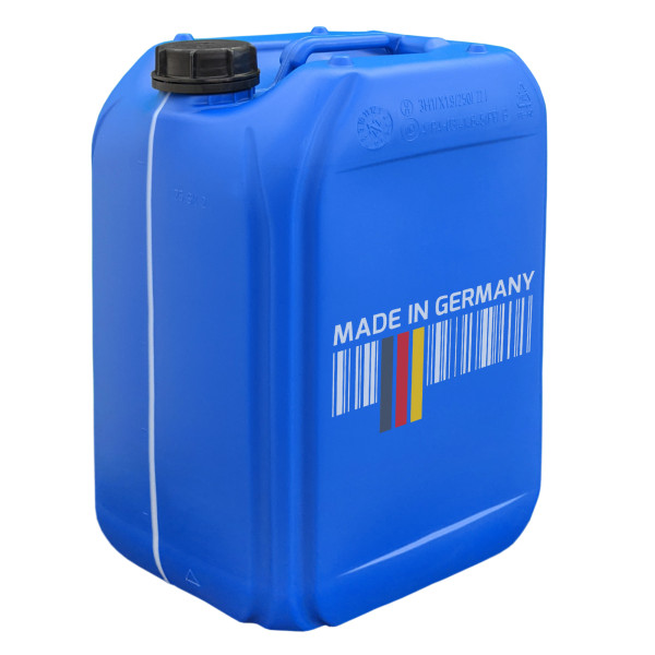 25 L plastic HDPE canister with cap