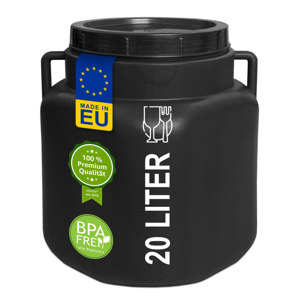 40 litre screw top drum Made in EU
