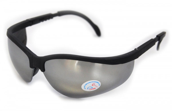 Schutzbrille verspiegelt