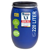 220 Liter Deckelfass Made in EU