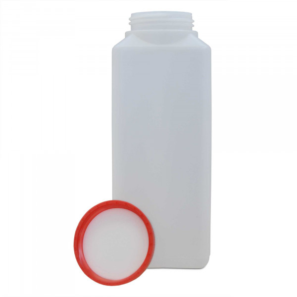 Ersatzdeckel Mit Griff Für Sportflasche – Passt Auf 7,6 Cm Öffnung, Lebensmittelechter Kunststoff, Weiß