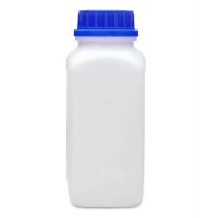 1000 ml wide neck bottle with hazardous goods approval chemical resistant laboratory quality 1000 ml Weithalsflasche with Gefahrgutzulassung chemikalienbeständig Laborqualität