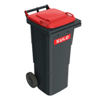 SULO® MGB 60 liter trash can grey with red lid