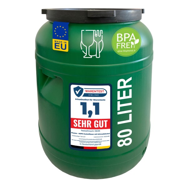 30 L lidded drum made in EU