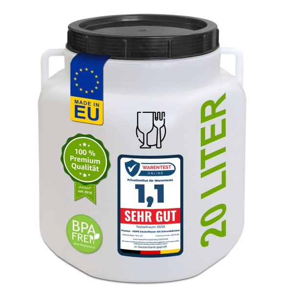 40 litre screw top drum Made in EU