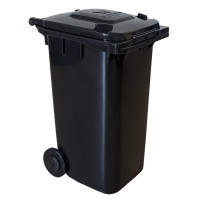 WEBER Miniaturmülltonne MGB240 Schwarz