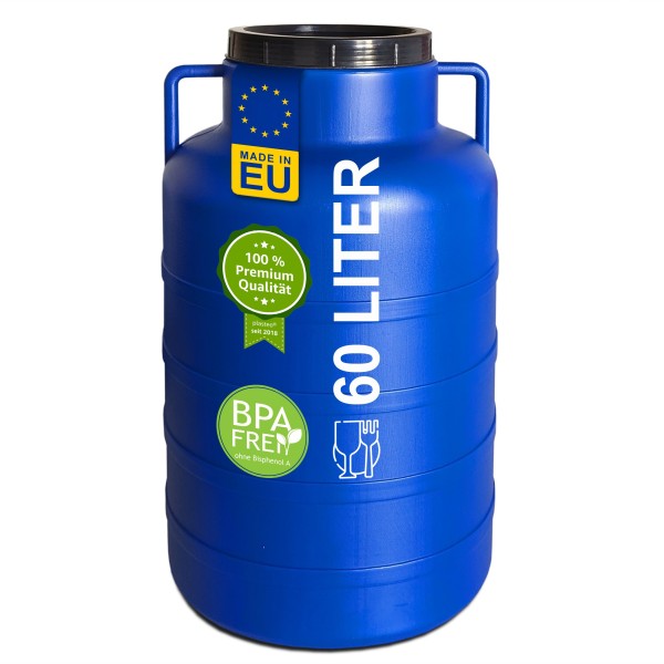60 litre storage container with screw lid