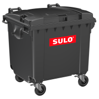 Sulo MGB 1100 mit Flachdeckel Grau