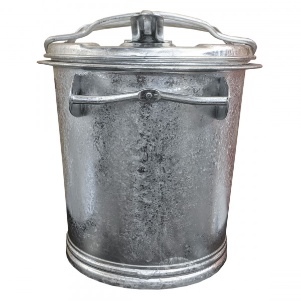 SME 25 trash can retro design steel