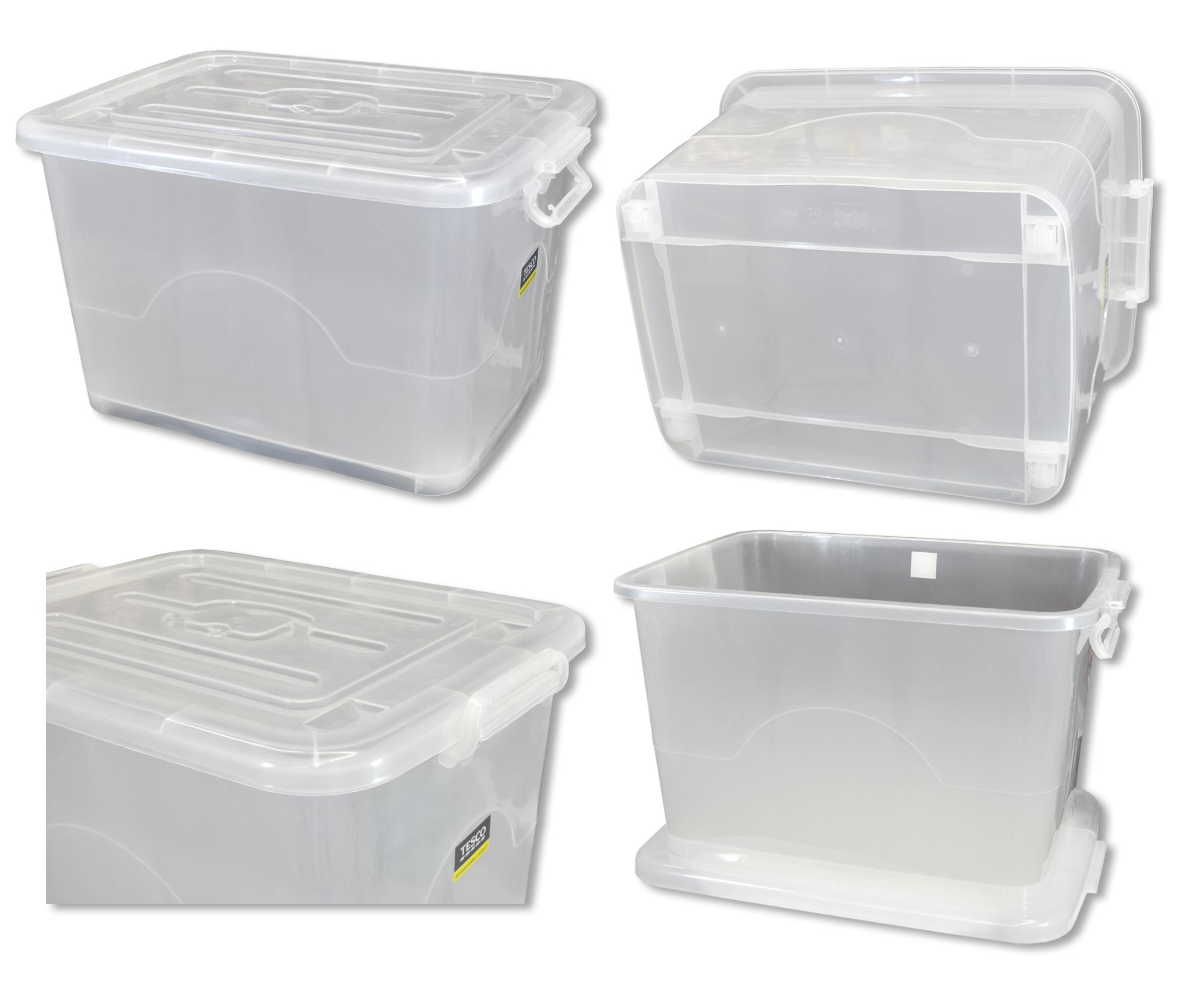 Aufbewahrungsboxen mit Deckel und Rollen viele Farben und Formen